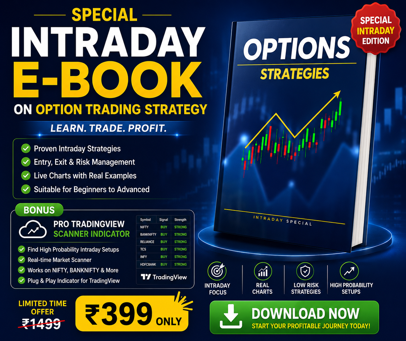 Special Intraday E-Book On Option Trading Strategy (Hindi)